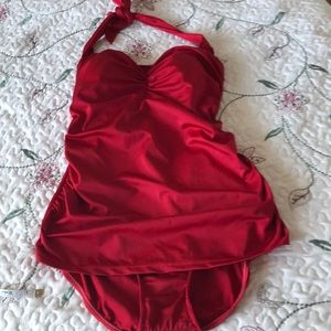 🔥 Red Swimsuit